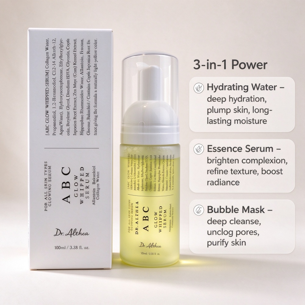 Dr.Althea ABC Glow Whipped Ser - Skincare Glowing recension och pris