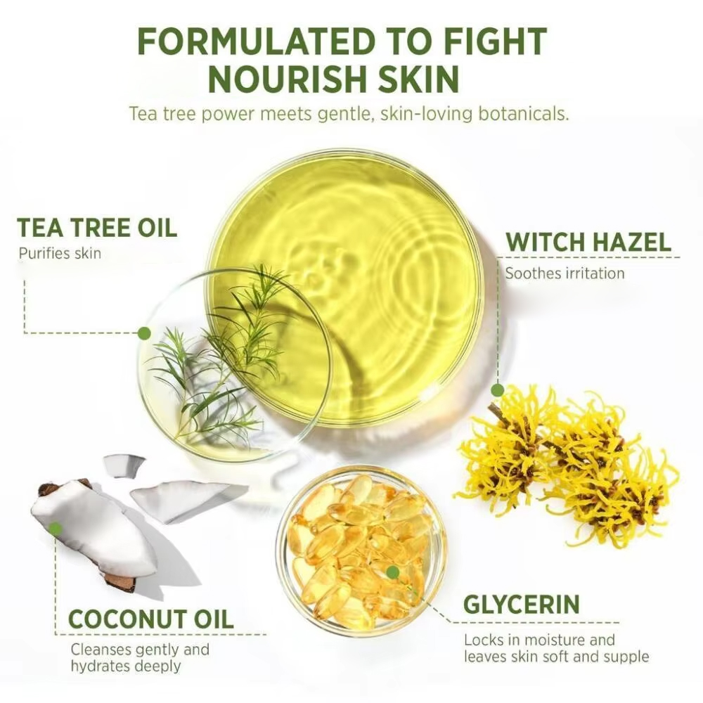 Tea Tree Essential Oil Handmad - Cleanser Face recension och pris