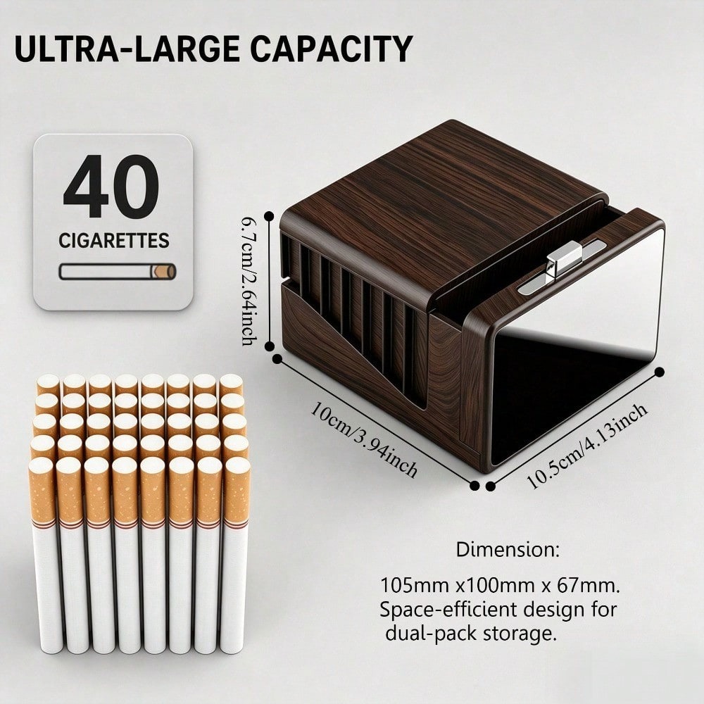 Large Capacity Cigarette Case, - Face Moisturizer recension och pris