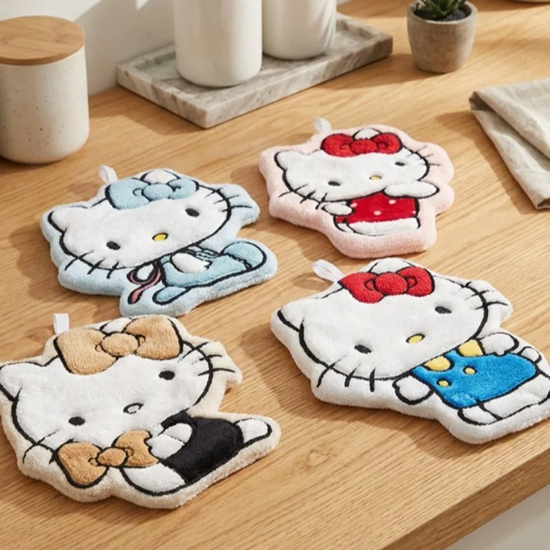 Cartoon Cat Printed Hand Towel - Cleanser Face recension och pris