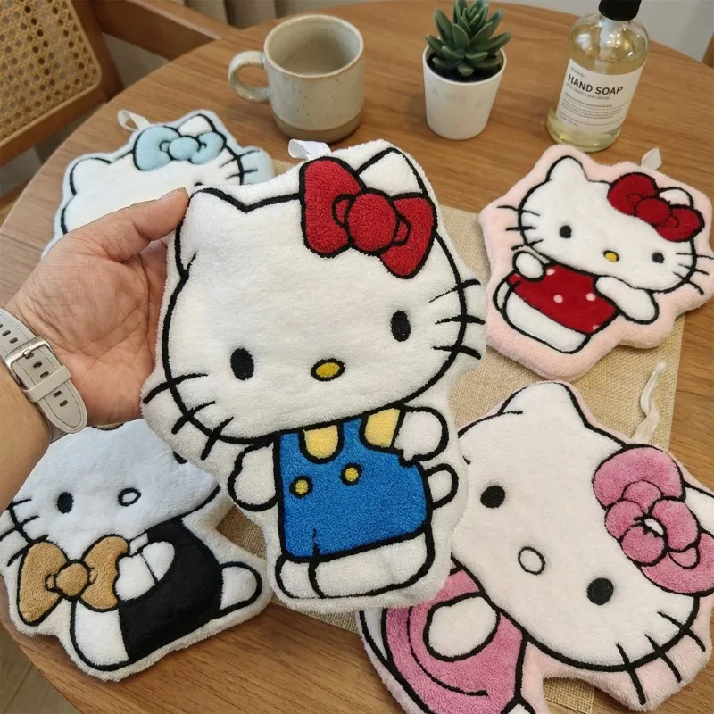 Cartoon Cat Printed Hand Towel - Cleanser Face recension och pris