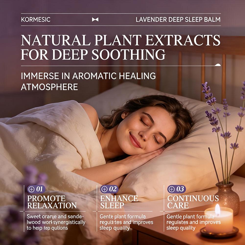 Lavender Deep Sleep Balm Insom - Night Cream recension och pris