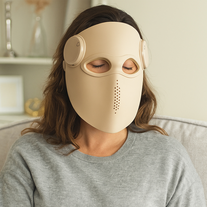 Professional Silicone LED Red  - Face Mask Skincare recension och pris