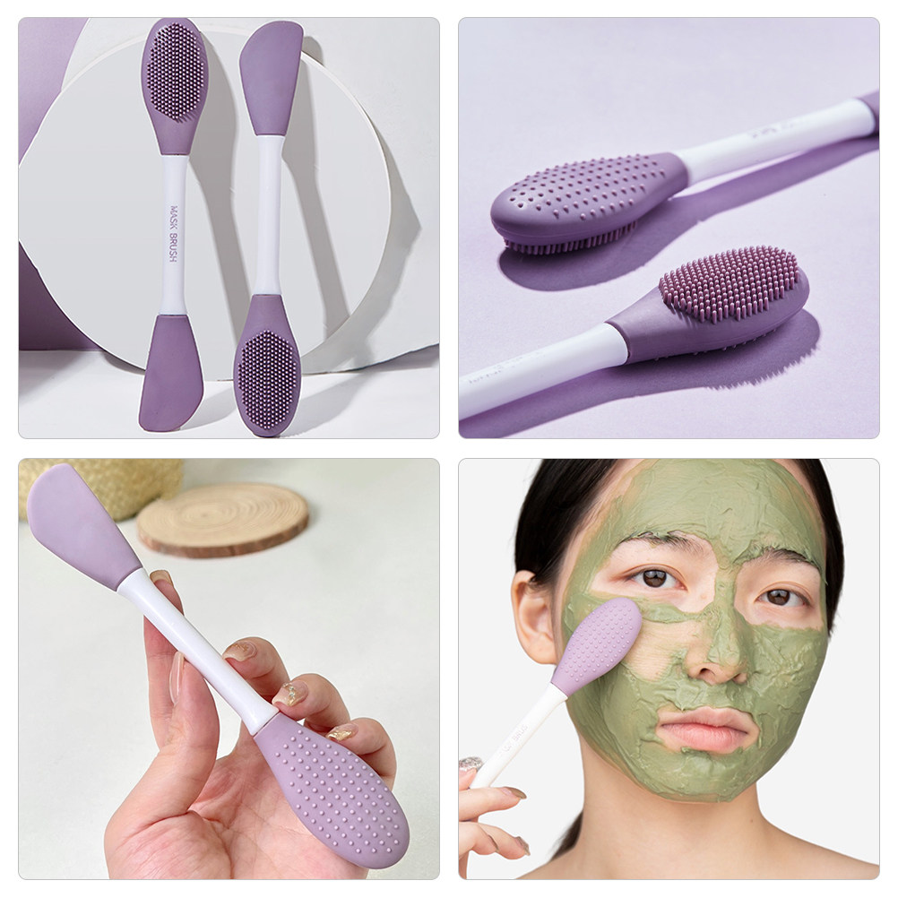 Silicone Dual-Head Face Mask B - Cleanser Face recension och pris