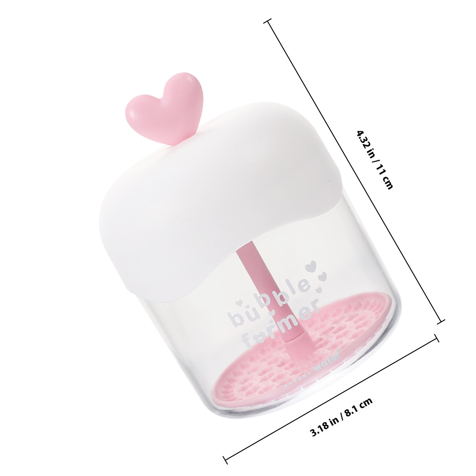 Transparent Manual Foaming Bot - Cleanser Face recension och pris