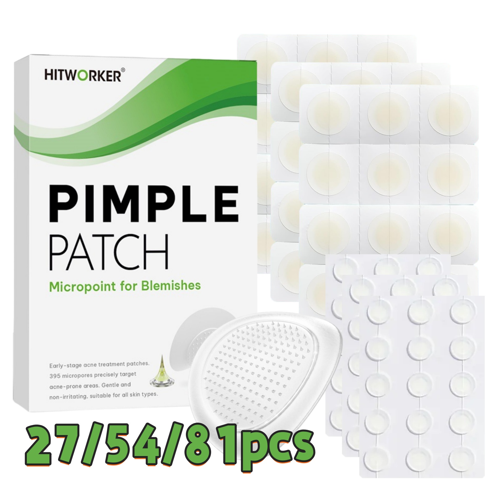 27/54/81-Piece HITWORKER Acne  - Face Oil recension och pris