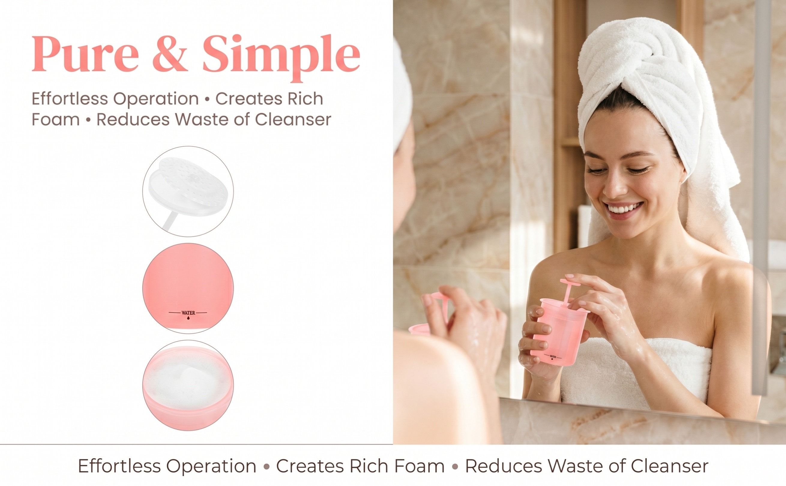 6Pcs Face Wash Foam Maker Manu - Cleanser Face recension och pris