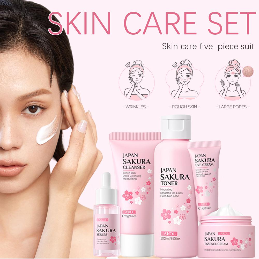 LAIKOU Japan Sakura Skin Care  - Skincare Glowing recension och pris