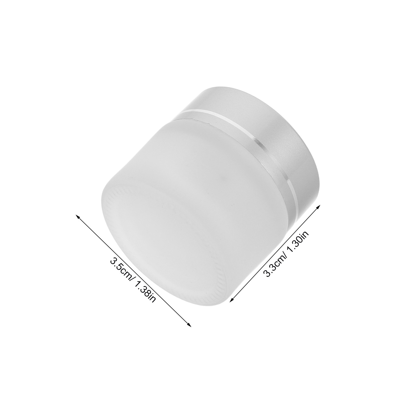 15Pcs Frosted Glass Jars Refil - Body Lotion recension och pris