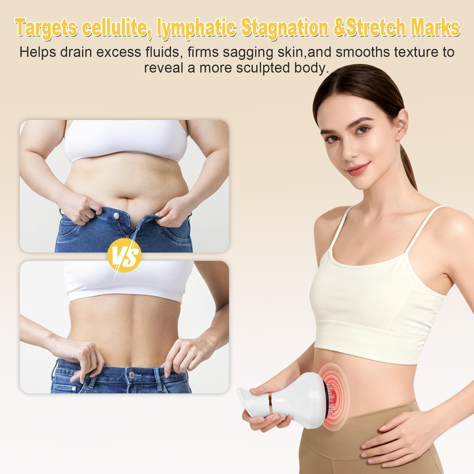 Body Sculpting Massager Red Li - Skincare Glowing recension och pris