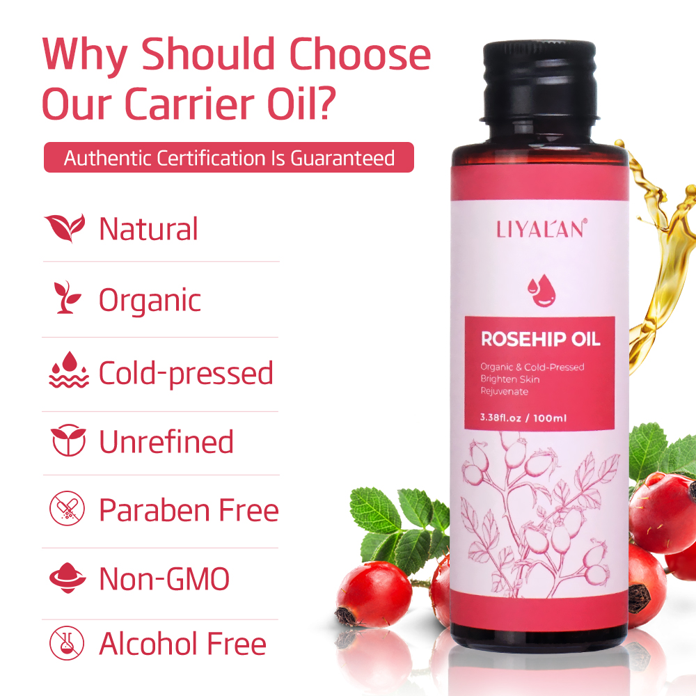 100ml Rosehip Oil Brighten Fir - Face Oil Rosehip recension och pris