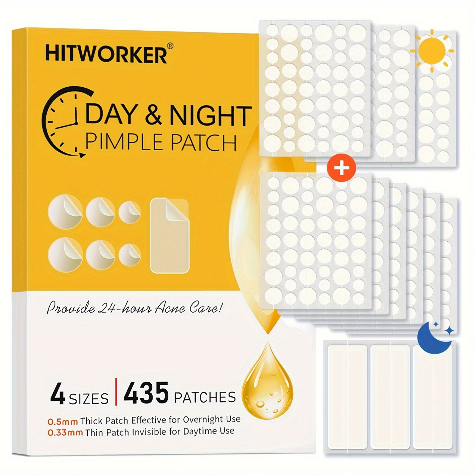 435 pieces of transparent acne - Face Oil recension och pris